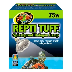 Highlight Zoomed Repti Tuff Splashproof Halogen Lamp, Wärmelampe, 75 W